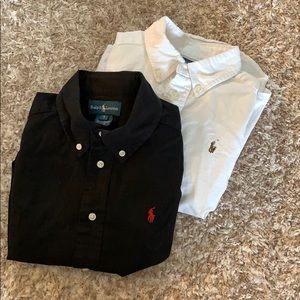 Polo button down shirts
